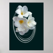 heldere witte diepte poster (Voorkant)
