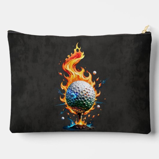 Heldere witte golfbal etui (Achterkant)