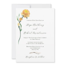 Heldere zomer bloemen bruiloft