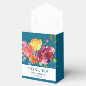 Heldere zomer kleurrijke bruiloft gunst doos bedankdoosjes (Geopend)