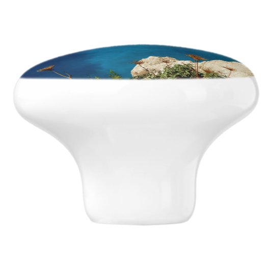 Heldere zomer Nautisch strand & Ocean Knobs Keramische Knop (Zijkant)