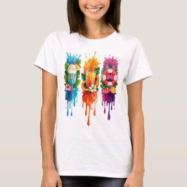 HELDERE ZOMERTHEMA'S VOOR SCÈNES & OBJECTEN T-SHIRT