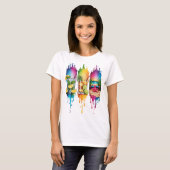 HELDERE ZOMERTHEMA'S VOOR SCÈNES & OBJECTEN T-SHIRT (Voorkant volledig)