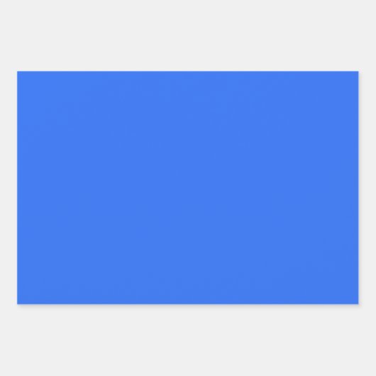 Heldere zon gele bloemen op Royal Blue Inpakpapier Vel (Voorkant 3)