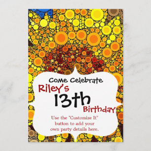 Heldere zonnebloem - digitale mozaïekkunst afdrukk kaart