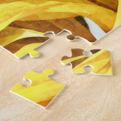 Heldere zonnebloem Kunst Grote puzzel (Zijkant)