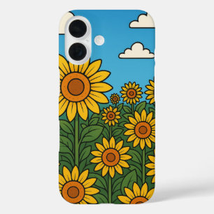 Heldere Zonnebloem Veld iPhone / iPad case