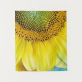 Heldere zonnebloem wandkleed (Voorkant)
