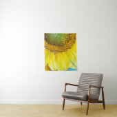 Heldere zonnebloem wandkleed (In situ)