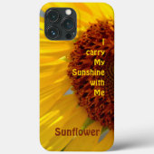 Heldere zonnebloempitten met flacon Case-Mate iPhone case (Achterkant)