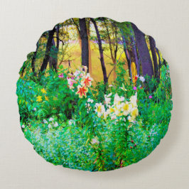 Heldere zonsopgang met boomluizen in mijn Rubio Ga Rond Kussen