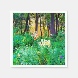 Heldere zonsopgang met boomluizen in mijn Rubio Ga Servet