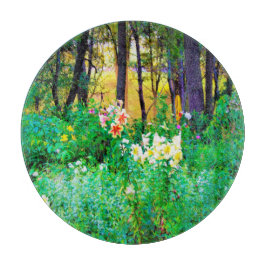 Heldere zonsopgang met boomluizen in mijn Rubio Ga Snijplank