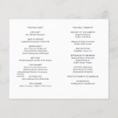 Heldereik | Tijdschema voor gouden weddenschappen  (Achterkant)