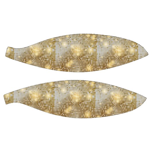 Helderende gouden sequoietjes in glitters disco ba basketbal (Panelen)