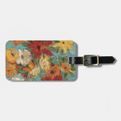 Helderexpressieve tuin bagagelabel (Voorkant horizontaal)