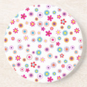 Heldergeankerd platte zandsteen Onderzetter (Voorkant)