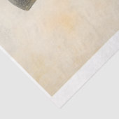 Heldergeel Fluffy Duckling Bow Stropdas K9 Decoupa Tissuepapier (Detail)