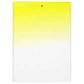 Heldergeel Klembord (Achterkant)
