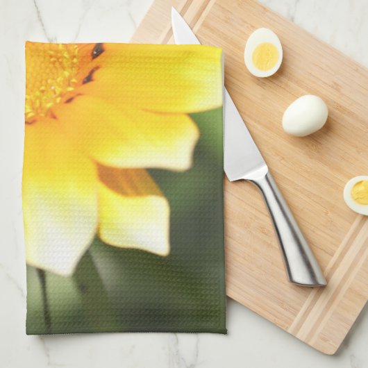 Heldergeel Theedoek (Quarter Fold)