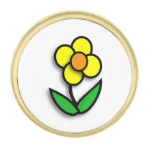 * Heldergele Buttercup Graphic