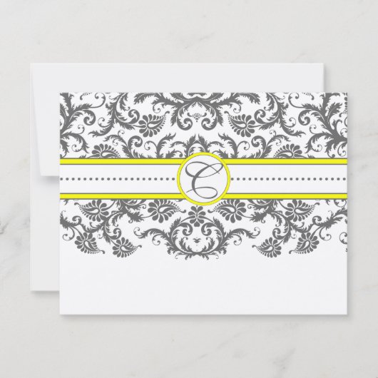 Heldergele en grijze Kaarten voor het opsporen van (Voorkant)