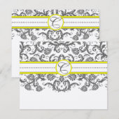 Heldergele en grijze Kaarten voor het opsporen van