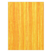 Heldergele en Oranje verticale strepen Tafelkleed (Voorkant)