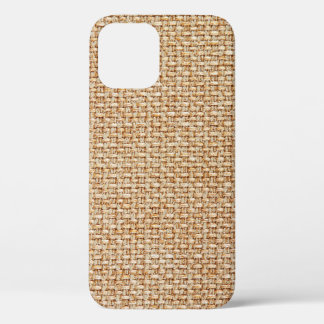 Heldergele gingham stof textuur. Case-Mate iPhone case