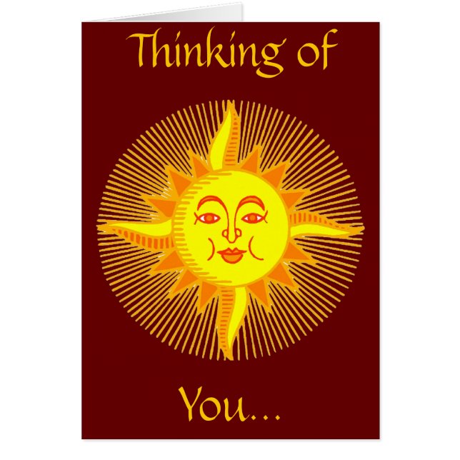 Heldergele glimlachende Sun-ontwerp (Voorkant)