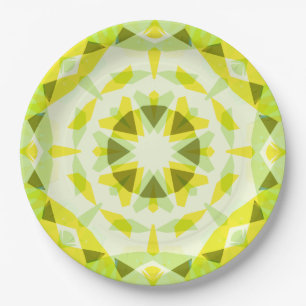 Heldergele groene ster Geslacht onthullen Baby sho Papieren Bordje