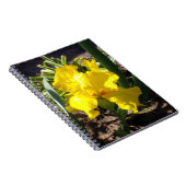 Heldergele irisbloem, Notitieboek (Rechterzijde)