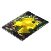 Heldergele irisbloem, Notitieboek (Linkerzijde)