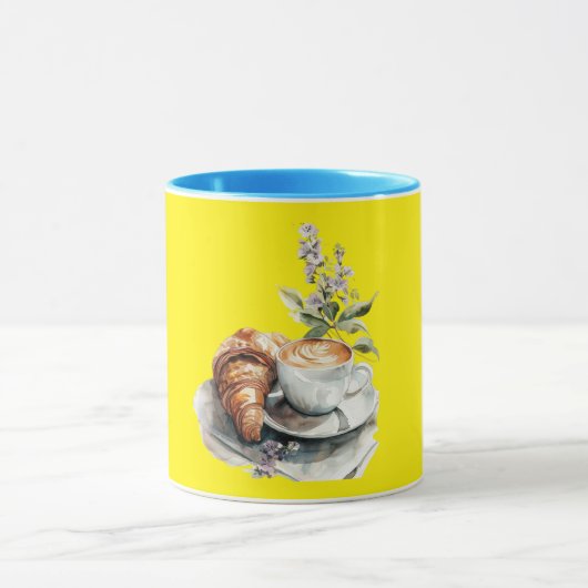 Heldergele koffie Mok (Midden)