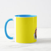 Heldergele koffie Mok (Links)