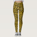 Heldergele luipaard dierlijke huidafdruk leggings<br><div class="desc">Leggings. Wees het praatje van je vrienden met deze stijlvolle, heldere, gele liopard dierenpatroonprint casual draag aangepaste ontwerperbroek of ben klaar voor wat fysieke actie in je yoga klasse, fitness oefenklasse of gewoon in een komforstijl. ⭐ 99% van mijn design in mijn winkel wordt in lagen gedaan. Dit maakt het...</div>