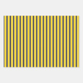 Heldergele papierbladen voor het verpakken inpakpapier vel (Voorkant)