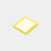 Heldergele Post-it® notes (Schuin)