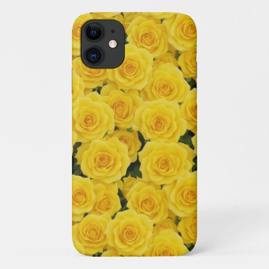 Heldergele Rose telefoonhoes Case-Mate iPhone Case (Achterkant)
