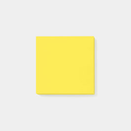 Heldergele, vaste kleur post-it® notes