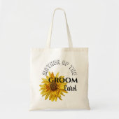 Heldergele Zonnebloem Moeder van Groom Wedding Tote Bag (Voorkant)