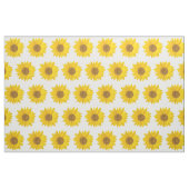 Heldergele zonnebloemen stof (Fat Quarter)