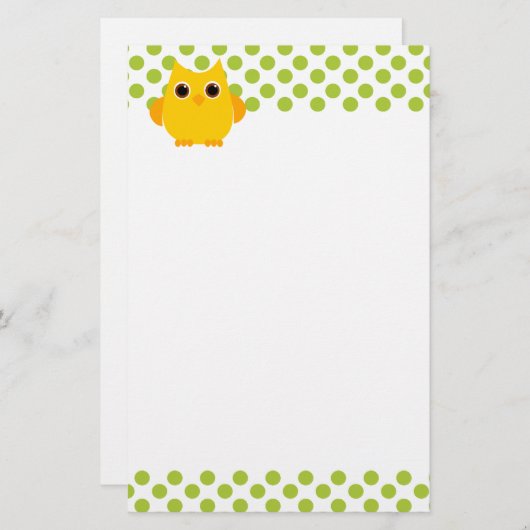 Heldergelooiend Briefpapier (Voorkant / Achterkant)