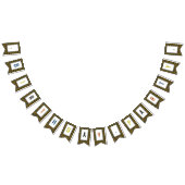 Heldergeometrisch patroon, moderne verjaardag vlaggetjes (Alle)