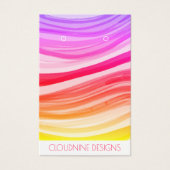 Heldergolven die Ketting-juwelen-beeldscherm Kaart (Voorkant)