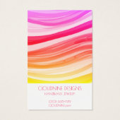 Heldergolven die Ketting-juwelen-beeldscherm Kaart (Achterkant)