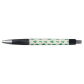Heldergroen cactus-patroon pen (Voorkant)