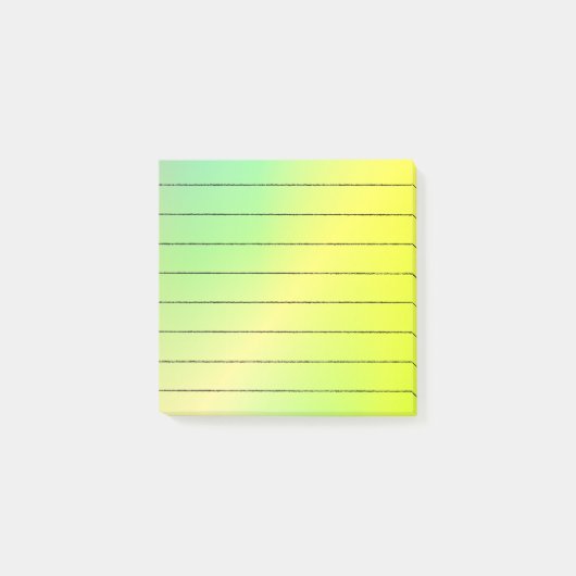Heldergroen en geel post-it® notes (Voorkant)