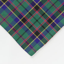 Heldergroen en Royal Blue Stevenson Clan Tartan