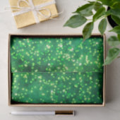 heldergroen faux glitter ontwerp tissuepapier (Geschenk)